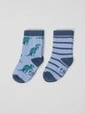 2-Pack bunte Kindersocken Bio-Baumwolle 2
