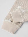 Gerippte Babyhose mit Häschen-Motiv 3