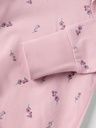 Baby Langarmbody mit Blumenmotiv 3