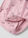 Baby Langarmbody mit Blumenmotiv 4