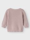 Baby Strickjacke mit Blumen 3