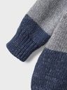Babystrickjacke Blockstreifen 2