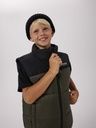 Weste Colourblock mit Stehkragen 4
