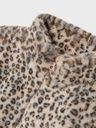 Kunstfelljacke mit Leoprint 3