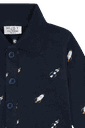 Baby Langarmbody mit Rakete Stickerei 3