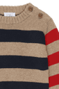 Baby-Strickpulli gestreift 3