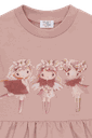 Mädchen Langarmkleid Elfenprint 3
