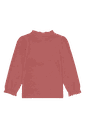 Mädchen Langarmshirt gerippt Uni 2