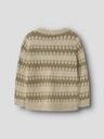 Rundhals Pullover mit Jacquard Muster 3