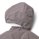 Taillerte wasserfeste Mädchen-Winterjacke unifarben 4