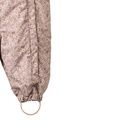 Warmer wasserfester Baby-Winteroverall geblümt 3