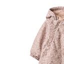 Warmer wasserfester Baby-Winteroverall geblümt 6