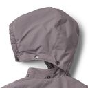 Warme wasserfeste Mädchen-Winterjacke unifarben 4