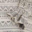 Warmes Mädchen Strickkleid gemustert 3
