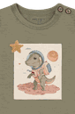 Baby-Langarmbody mit Dino 3