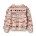 Mädchen Strickpulli mit Jaquard-Muster 2