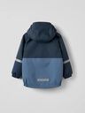Wasserdichte Shelljacke Kinder zweifarbig 8