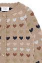 Baby-Strickjacke mit Herzjacquard 3