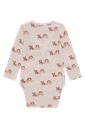 Baby-Langarmbody Wolle-Tencel Kutsche 2