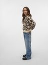 Rundhalspullover mit Leopardenmuster 4