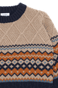 Knaben Strickpullover mit Struktur 3