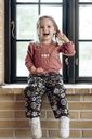 Mädchen Langarmshirt mit Blumenstickerei 4
