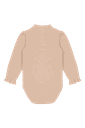 Baby Langarmbody Uni gerippt 2