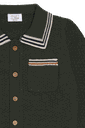 Baby-Strickjacke mit Polokragen 3