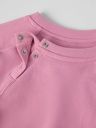 Unifarbiger Kinderpullover Bio-Baumwolle 3