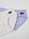 2-Pack Mädchen-Slips Herz-Print 2