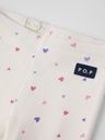 Gerippte Baby-Leggings mit Herzli 2