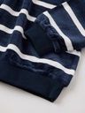Jungen Sweatshirt Velours mit Streifen 2
