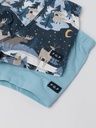 2-Pack Knaben Boxershorts Winterlandschaft 2