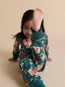Kinder-Pyjama Lebkuchenhaus 2-Teilig 2