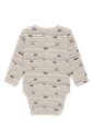 Baby-Langarmbody Aop Auto 2