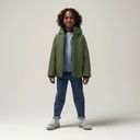 Schlichte warme wasserdichte Winterjacke 2