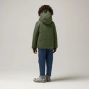 Schlichte warme wasserdichte Winterjacke 4