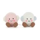 Plüschtier Marshmallows Pink Weiss 2