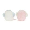 Plüschtier Marshmallows Pink Weiss 4