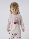 Pyjama Set mit Herzen Mädchen 6