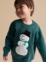 Sweatshirt mit Schneeman 2