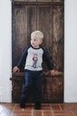 Festliches Jungen Langarmshirt mit Elch-Motiv 4