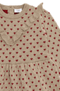 Festliches Mädchen-Strickkleid mit Herzen 3