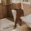 Pyjama mit Waffeloptik 2-Teilig 2