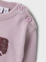 Babypullover mit Masche Jacquard 3