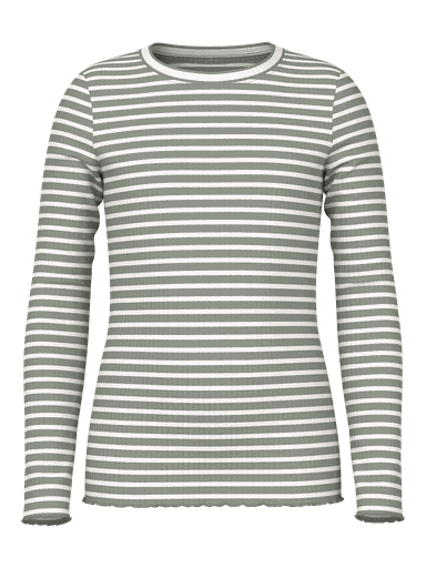 Langarmshirt gestreift-1