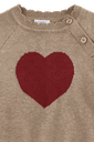 Baby-Strickpullover mit Herz-Motiv 3