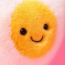 Plüsch-Ei in Herzform 3