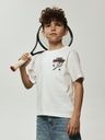 Knaben T-Shirt Tennis Druck 4