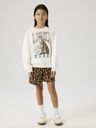 Mädchen Sweatshirt mit Leopard 4